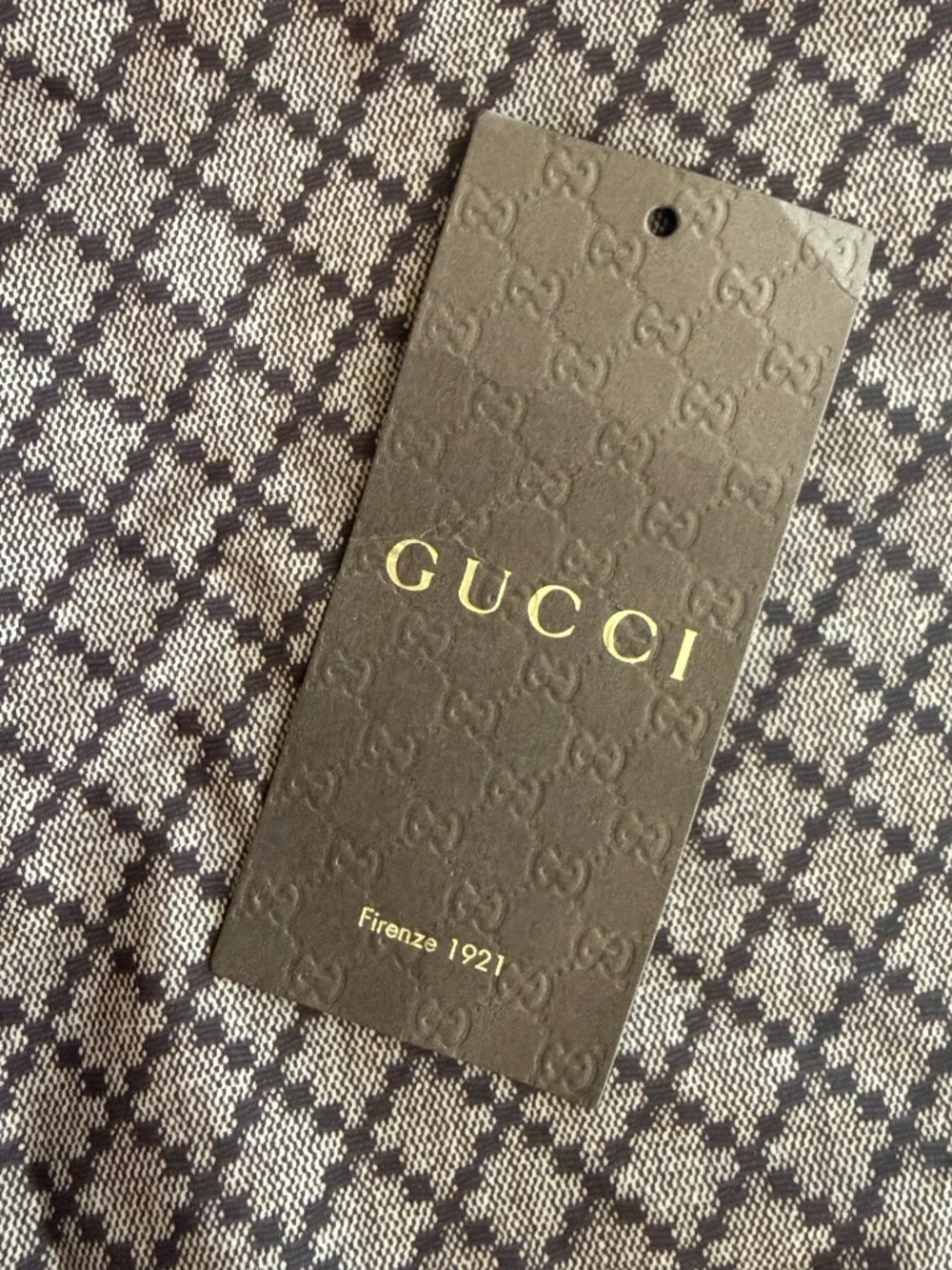 Gucci Brown Diamante Jacquard Nylon Swim Trunks XS NWT Italy